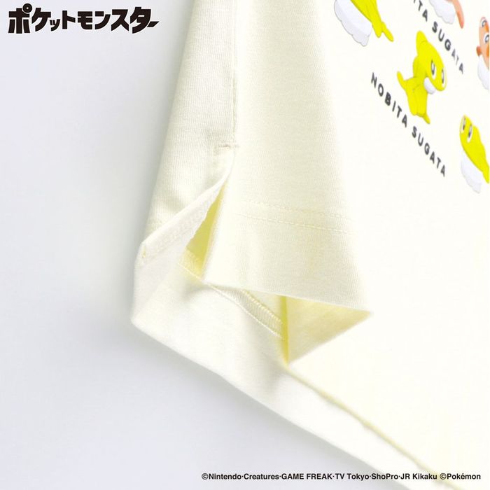 【Pokemon/ポケモン】半袖Tシャツ 子供服 キッズ ジュニア トップス 半袖 ティーシャツ ポケットモンスター キャラクター キャプテンピカチュウ