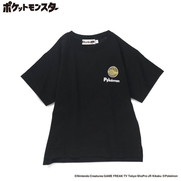 【Pokemon/ポケモン】半袖Tシャツ 子供服 キッズ ジュニア トップス 半袖 ティーシャツ ポケットモンスター キャラクター キャプテンピカチュウ