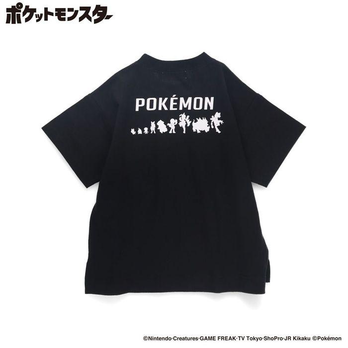 【Pokemon/ポケモン】半袖Tシャツ 子供服 キッズ ジュニア トップス 半袖 ティーシャツ ポケットモンスター キャラクター キャプテンピカチュウ