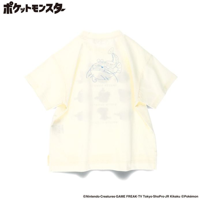 【Pokemon/ポケモン】半袖Tシャツ 子供服 キッズ ジュニア トップス 半袖 ティーシャツ ポケットモンスター キャラクター キャプテンピカチュウ