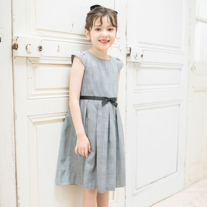 branshes 【アウトレット】【キメ服】チェック柄ワンピース