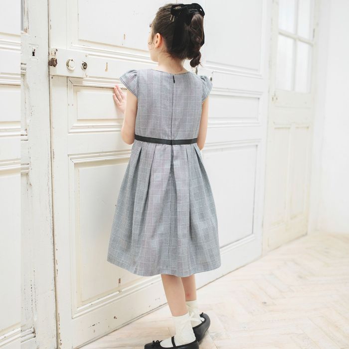  2025年おすすめのアイテム満載 branshes 【アウトレット】【キメ服】チェック柄ワンピース フォーマル・ドレス・スーツ