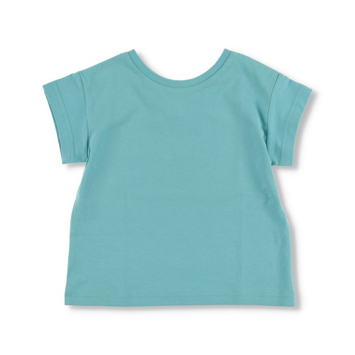 子供服  プチプラ 背中クロスTシャツ 女の子 ガールズ トップス 半袖Tシャツ タンクトップ