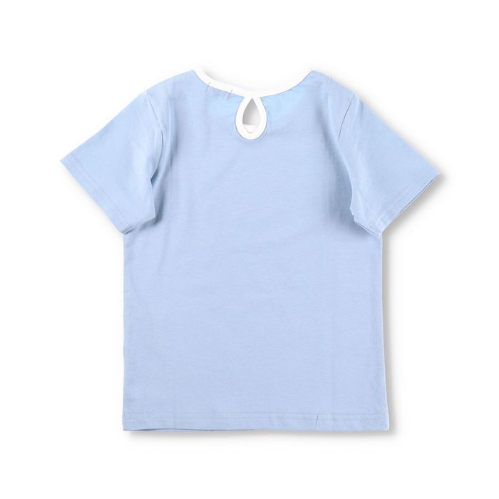 【WEB限定】衿配色半袖Tシャツ 半袖 カットソー トップス 無地 シンプル 女の子 ガールズ 子供服 子ども服 キッズ 子供 子ども｜branshes｜12