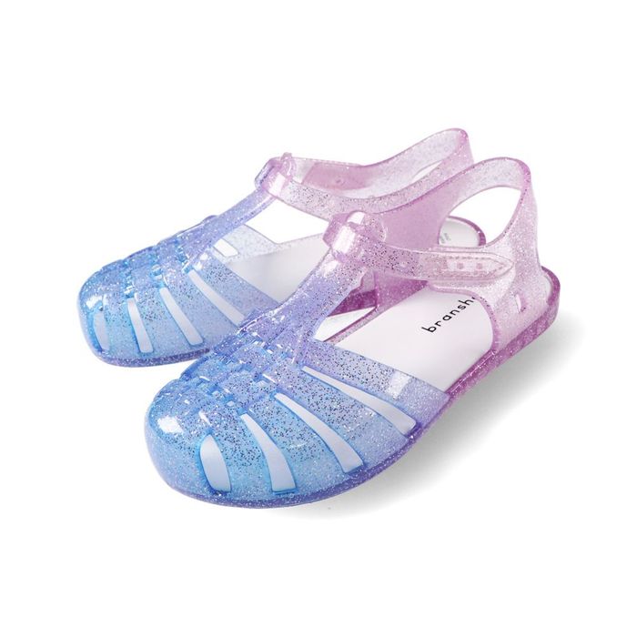 branshes（ブランシェス） 【SALE】キラキラクリアサンダル 子ども用
