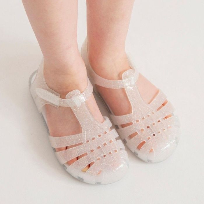 branshes（ブランシェス） 【SALE】キラキラクリアサンダル 子ども用