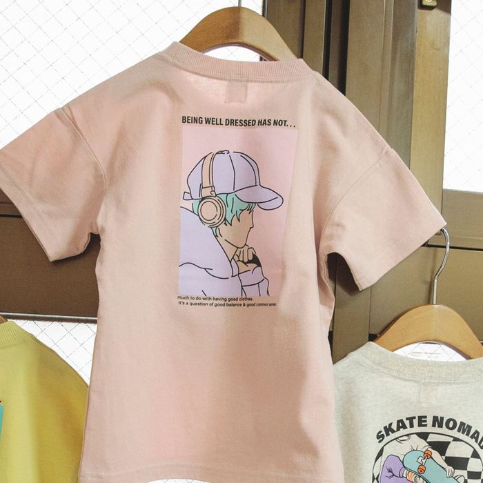 【WEB限定/DRC/お肌に嬉しい綿100％】アソートグラフィック半袖Tシャツ 男の子 子供服 子ども服 ベビー キッズ ジュニア 通園 通学｜branshes｜06