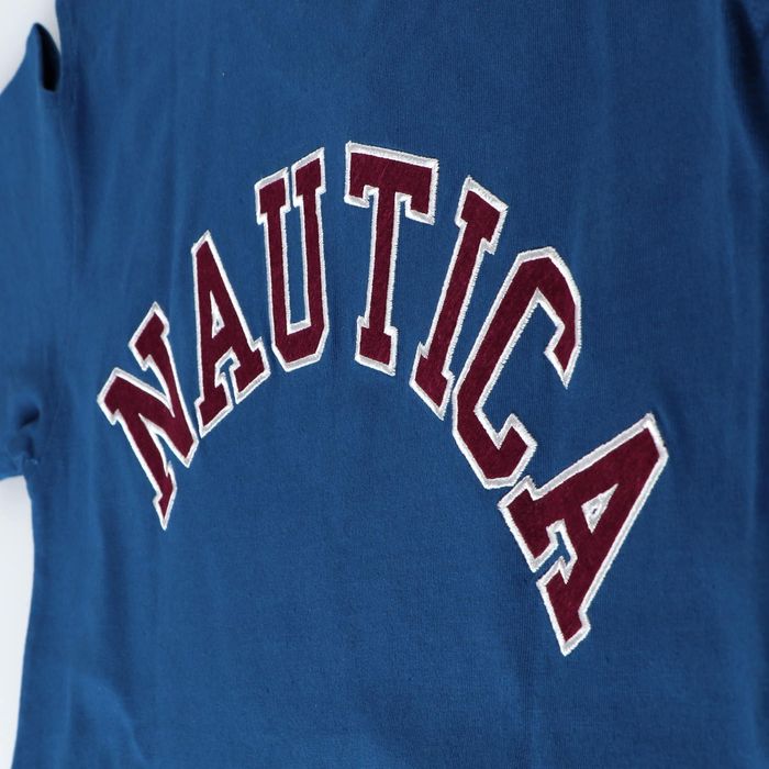 【NAUTICA/ノーティカ】BACKアップリケロゴ肩あき半袖ワンピース カットソー トップス プリント ロゴ 女の子 ガールズ 子供服｜branshes｜11