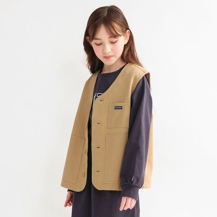 【NAUTICA/ノーティカ】ツイル・デニムベスト 男の子 ボーイズ SS 春物 夏物 春夏物 子供服 子ども服 キッズ 子供 子ども｜branshes｜06