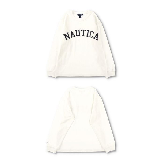 【NAUTICA/ノーティカ】ロゴアップリケ長袖Tシャツ 男の子 ボーイズ 女の子 夏物 春夏物 子供服 子ども服 キッズ 通学 男女兼用｜branshes｜11