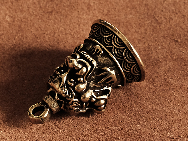 【 獅子形金銅帯鉤 】　ベルト鉤　経世紀品 獅子形金銅帯鉤 】 ベルト鉤 経世紀品