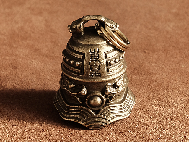 真鍮 呼び鈴 キーホルダー（ドラゴン）龍 辰 ガーディアンベル