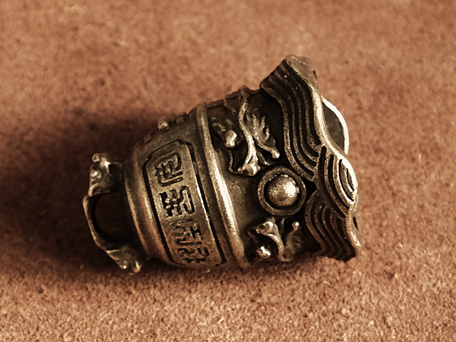 真鍮 呼び鈴 キーホルダー（ドラゴン）龍 辰 ガーディアンベル