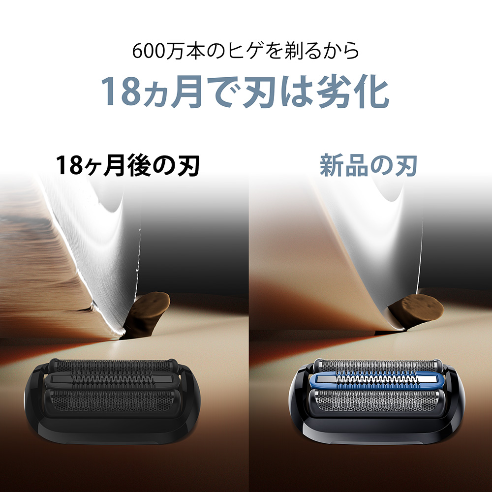 \15%OFFクーポン利用で 7,450円 ⇒ 6,333円/8/31(月)20:00〜9/10(木)0:00までセール|BRAUN ブラウン シェーバー 髭剃り用 替え刃 シリーズ5 F/C55B ヒゲ 爆買 関連画像3