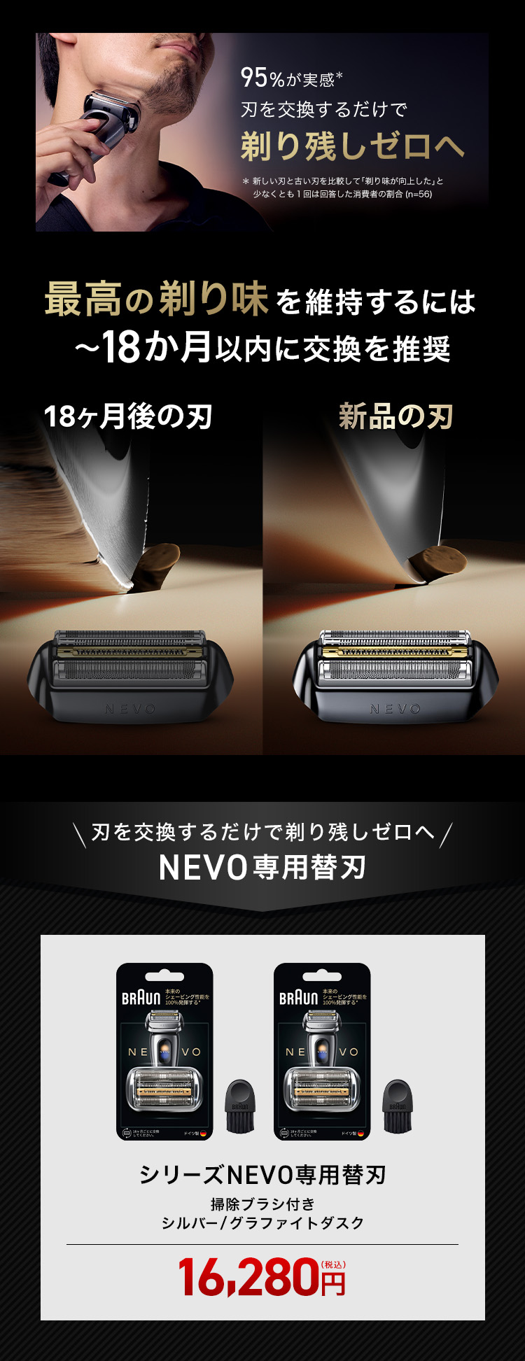 BRAUN（ブラウン） 【7/31新発売】最新モデル 電動シェーバー 充電式