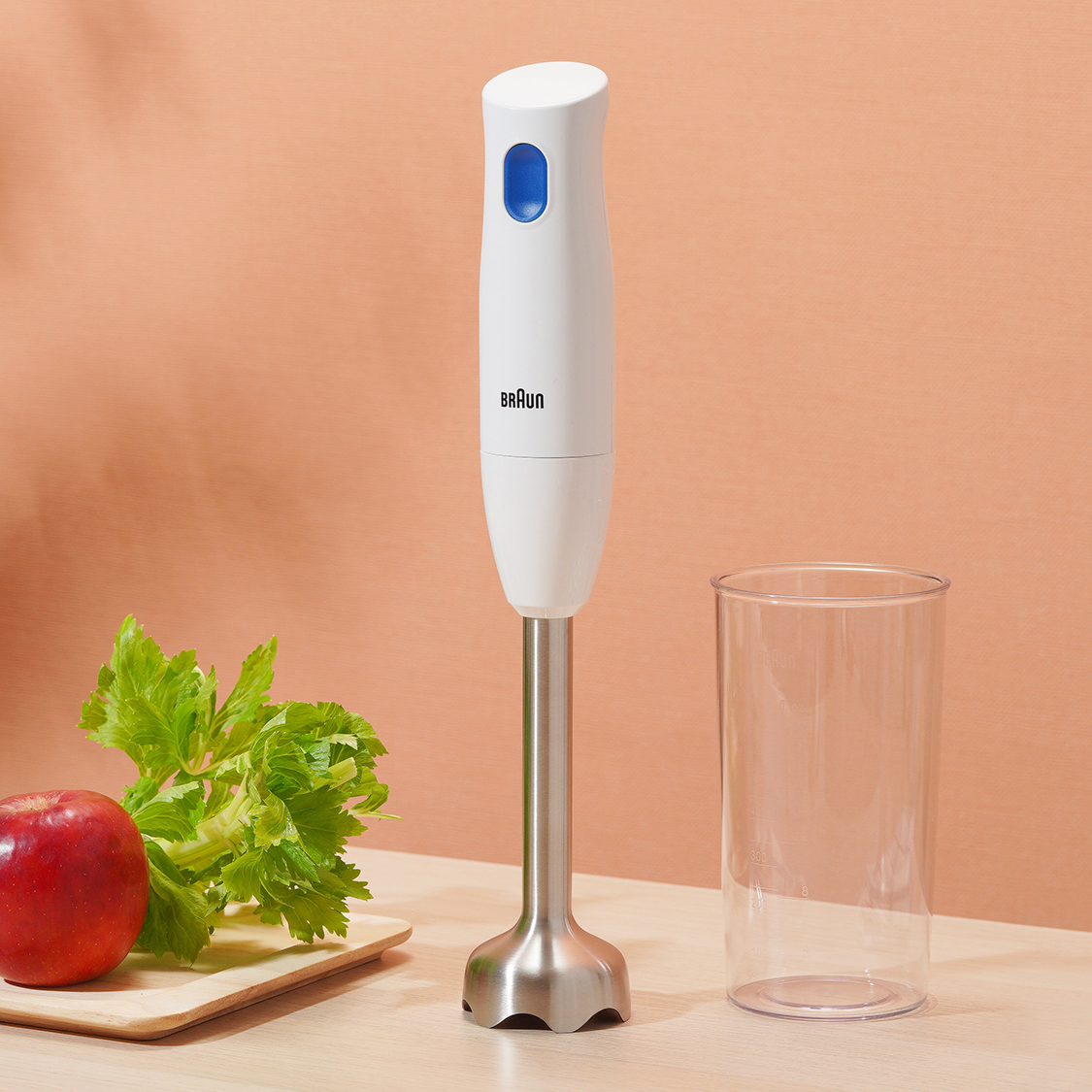 BRAUN ブラウン マルチクイック1 ハンドブレンダー [MQ10001MWH