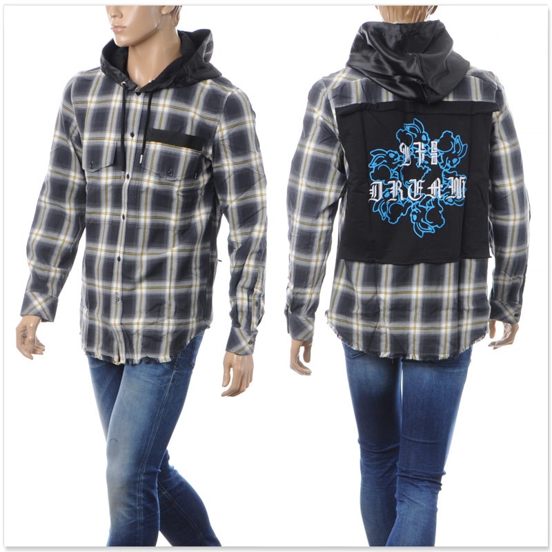 DIESEL（ディーゼル） タータンチェックシャツ 長袖 メンズ S-SMITH 