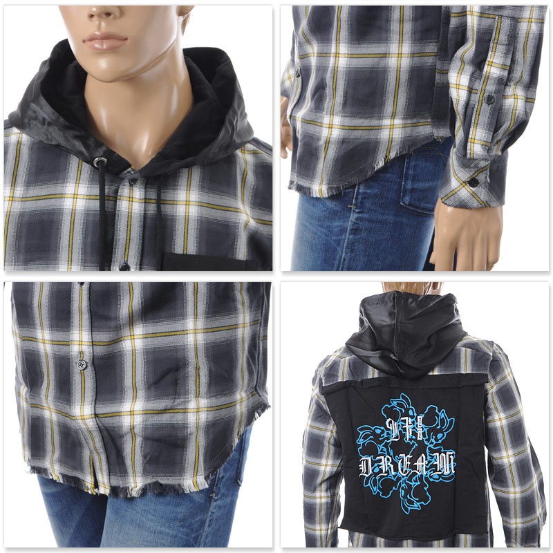 DIESEL（ディーゼル） タータンチェックシャツ 長袖 メンズ S-SMITH