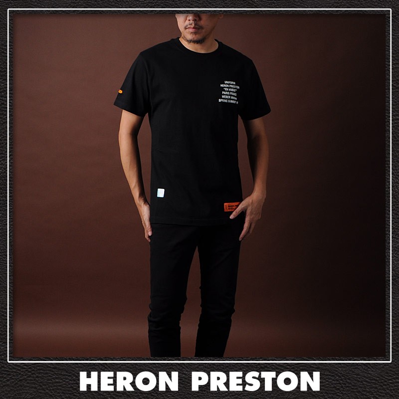 ヘロン プレストン HERON PRESTON クルーネックTシャツ 半袖 メンズ T