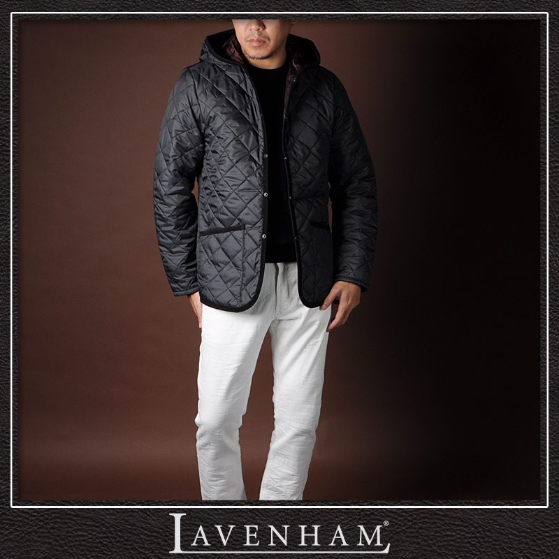 ラベンハム Lavenham キルティングジャケット メンズ Craydon Mens C1 クレイドン ブラック Bravas 通販 Yahoo ショッピング