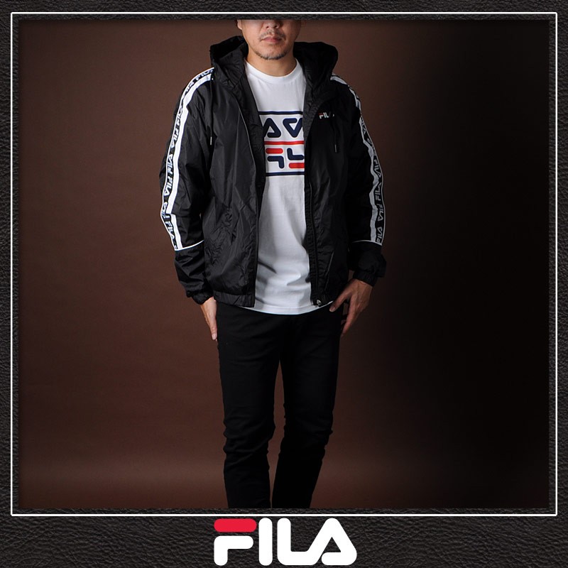 FILA（フィラ） FILA URBAN LINE ナイロンジップアップパーカー メンズ