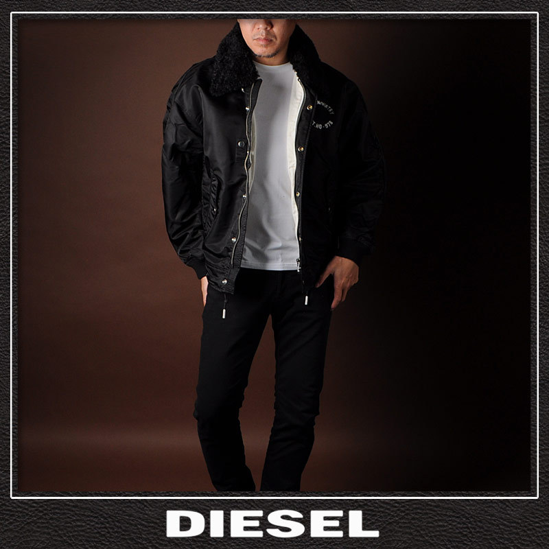 DIESEL ディーゼル アビエイタージャケット ブルゾン S~Mサイズ相当-