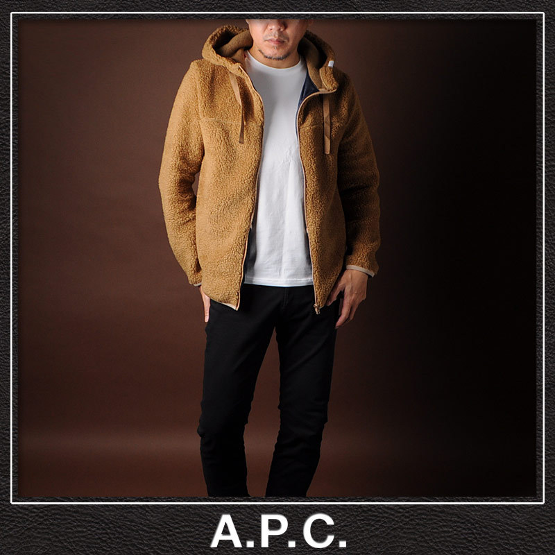 新品同様】A.P.C. フリースボアジャケット アーペーセー cvts.rut.digital