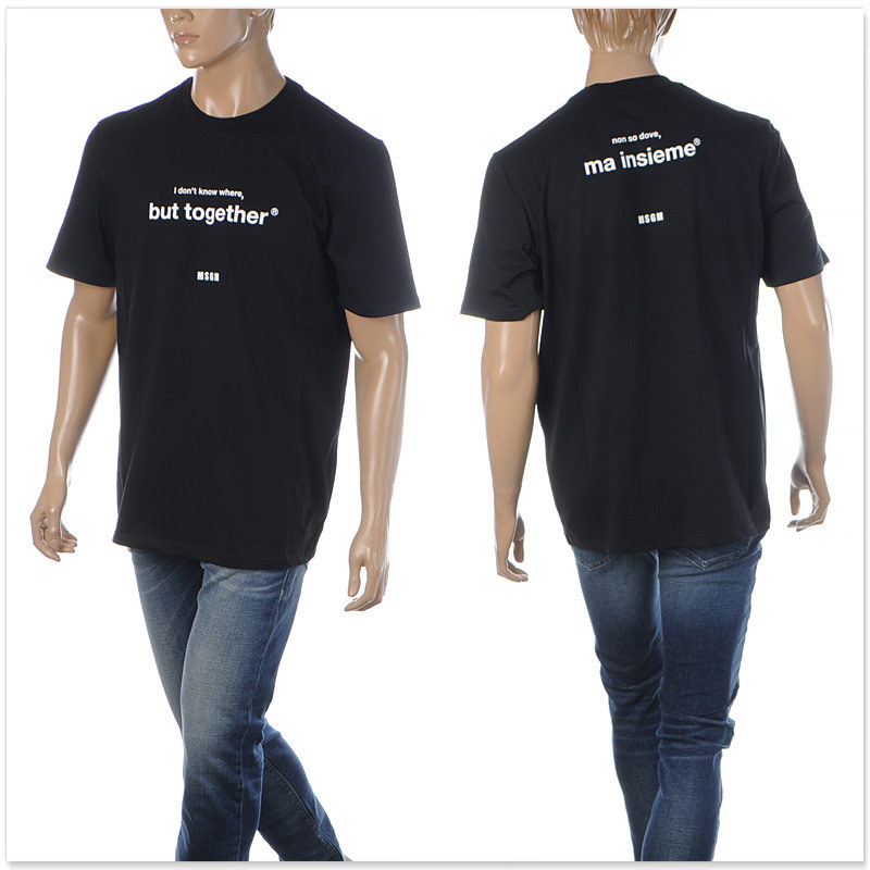 MSGM Tシャツ 人気ブランド【MSGM/エムエスジーエム】よりボックスロゴTシャツ