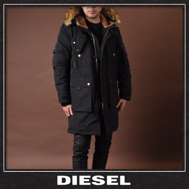 予約販売】本 公式完売 Diesel Colby ロゴ メンズ ダウンジャケット ai