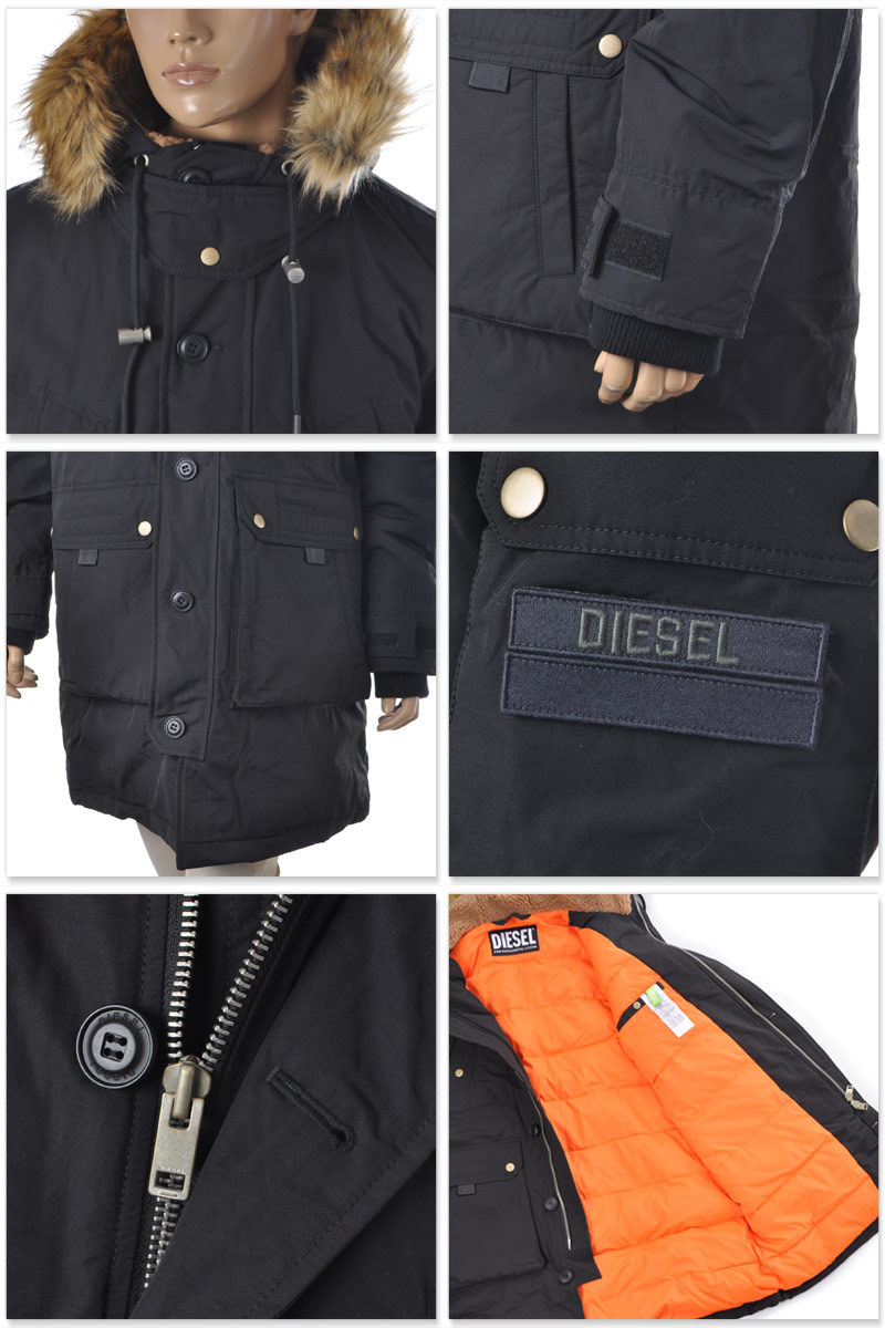 熱販売 DIESEL ミリタリーブルゾン メンズ ミリタリージャケット