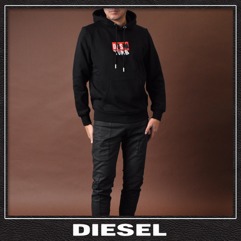 ディーゼル DIESEL 【DIESEL】ディーゼル プルオーバー パーカー A03270 0GRAL S GIRK HOOD B8 SWEAT SH ディーゼル DIESEL 【DIESEL】ディーゼル プルオーバー パーカー