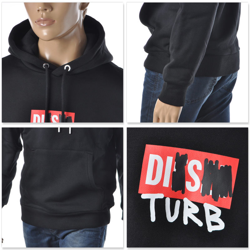 ディーゼル DIESEL 【DIESEL】ディーゼル プルオーバー パーカー A03270 0GRAL S GIRK HOOD B8 SWEAT SH ディーゼル DIESEL 【DIESEL】ディーゼル プルオーバー パーカー