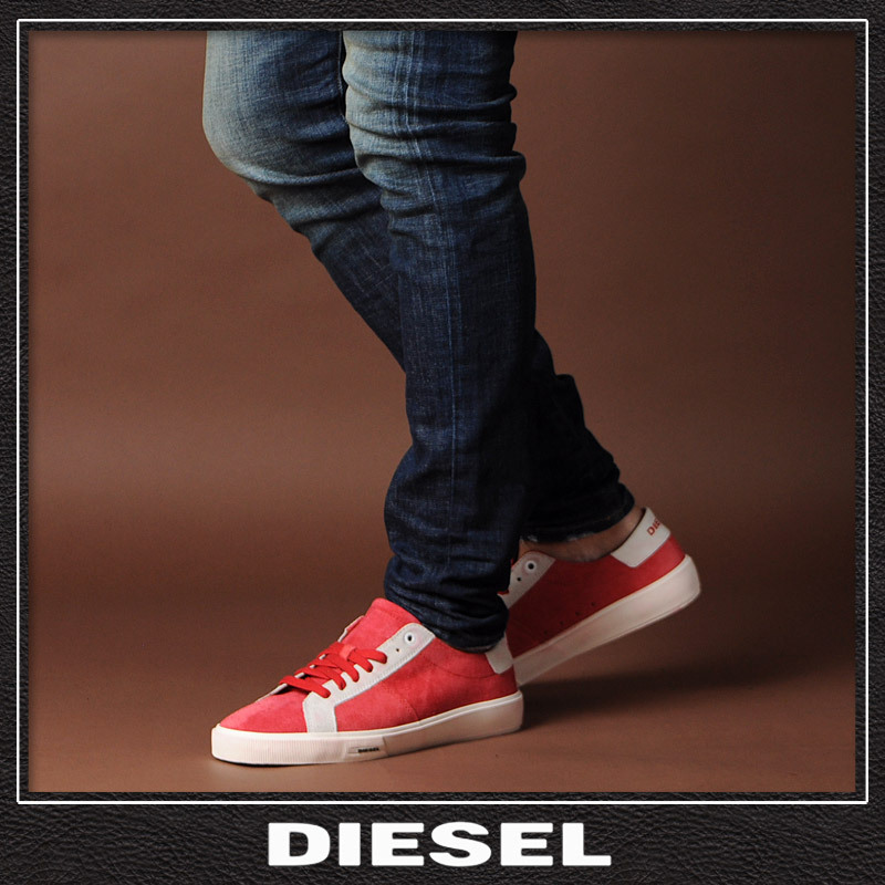 DIESEL（ディーゼル） レザースニーカー メンズ ローカット S-MYDORI