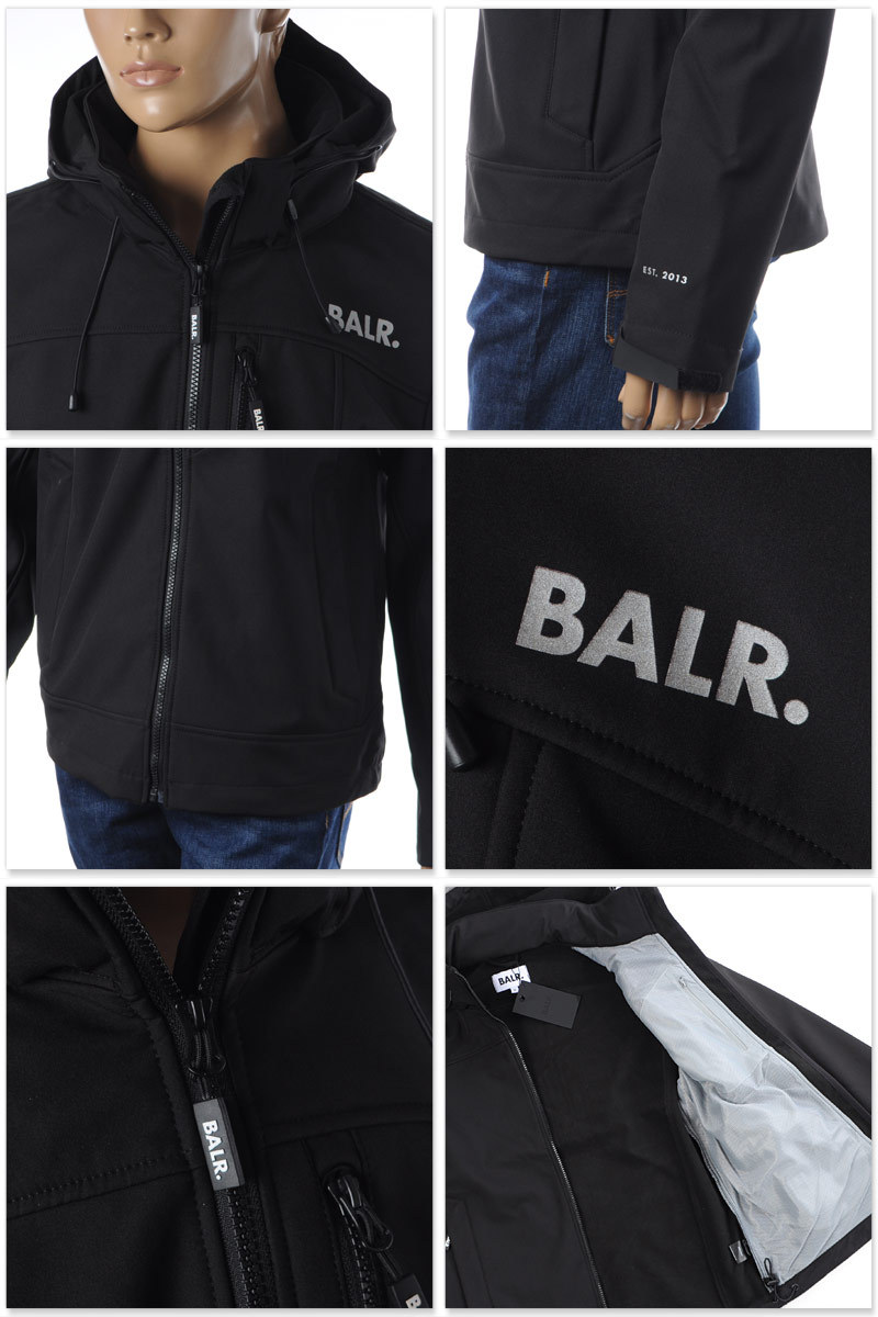 ボーラー BALR. ナイロンジャケット ブルゾン メンズ ブランド JOSEPH REGULAR SOFT SHELL JACKET B1386. 1018 ブラック :21216507401:BRAVAS - 通販 - Yahoo!ショッピング