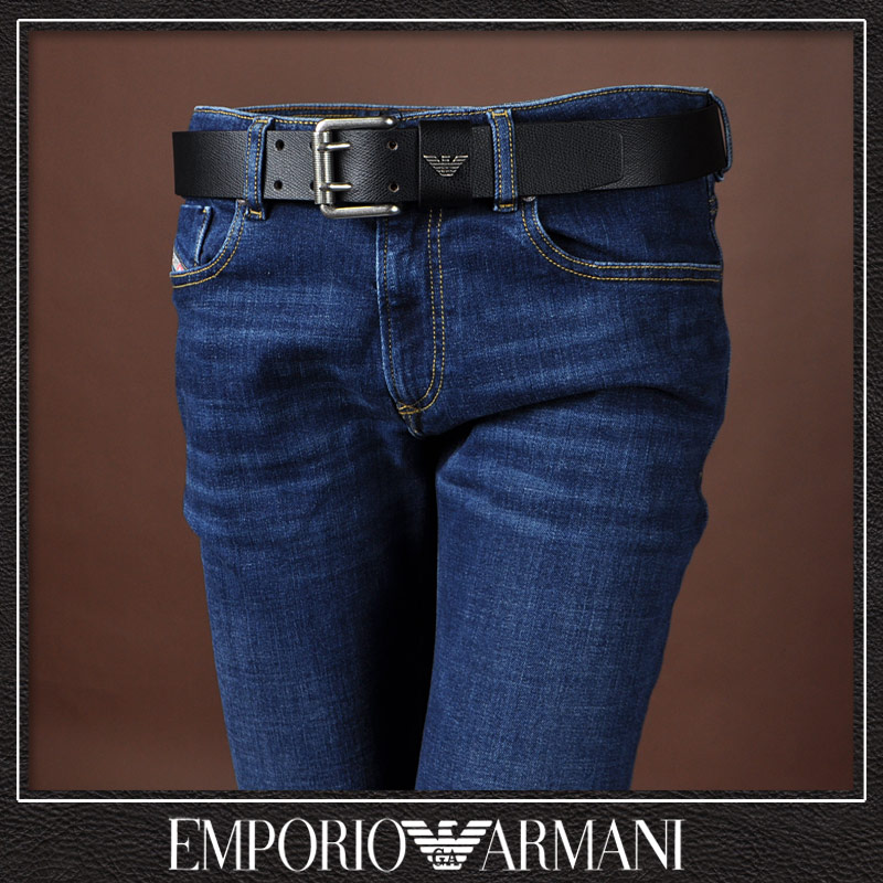 EMPORIO ARMANI エンポリオアルマーニ レザーベルト メンズ ブランド