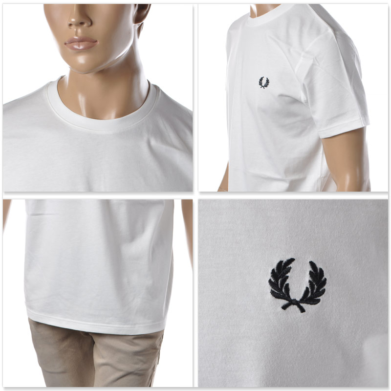 フレッドペリー FRED PERRY クルーネックTシャツ 半袖 メンズ ブランド