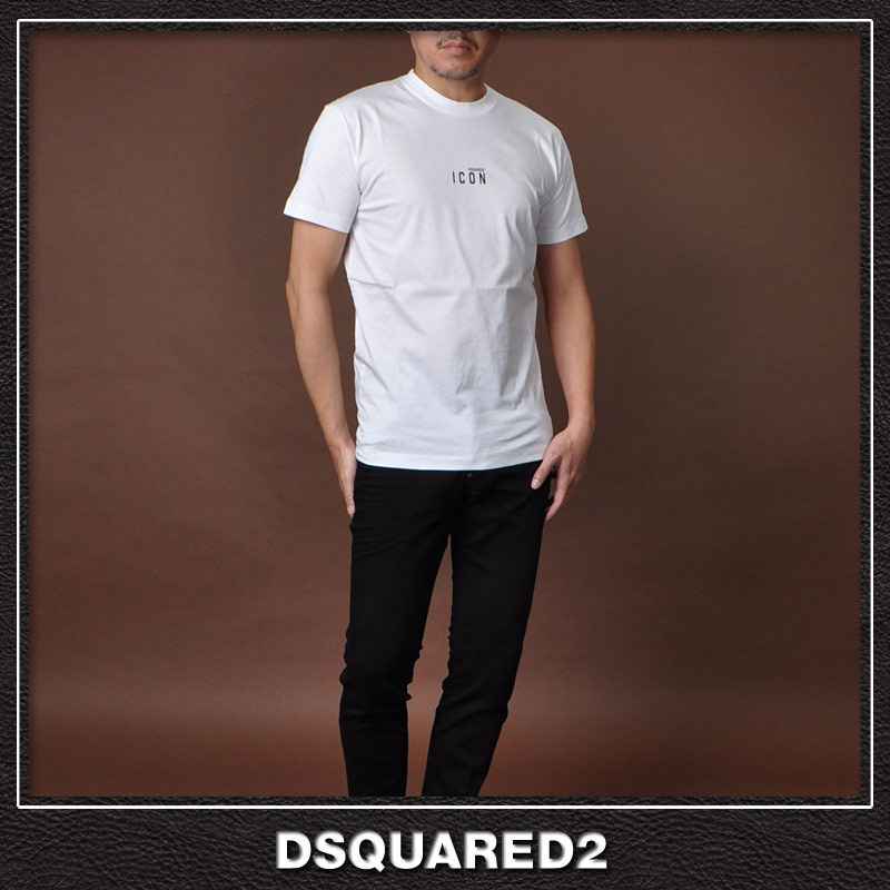 ディースクエアード DSQUARED2 クルーネックTシャツ 半袖 メンズ 