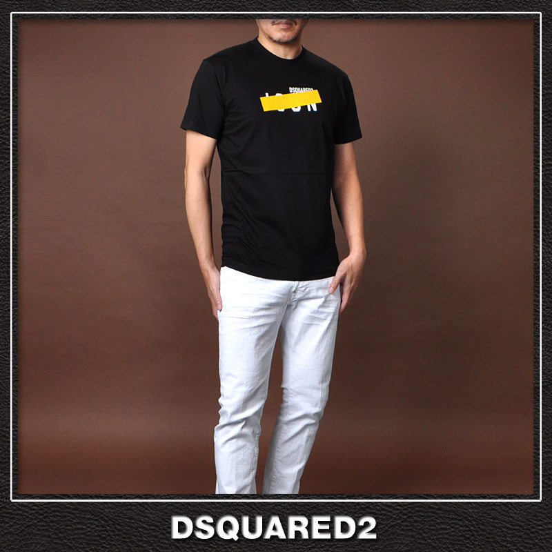 ディースクエアード DSQUARED2 クルーネックTシャツ 半袖 メンズ