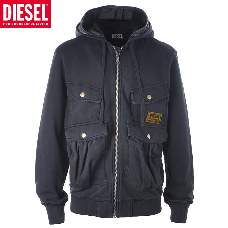 ディーゼル DIESEL ジップアップブルゾン メンズ ブランド アウター J 