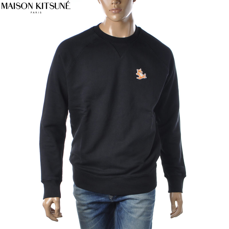 メゾンキツネ MAISON KITSUNE クルーネックスウェット メンズ ブランド