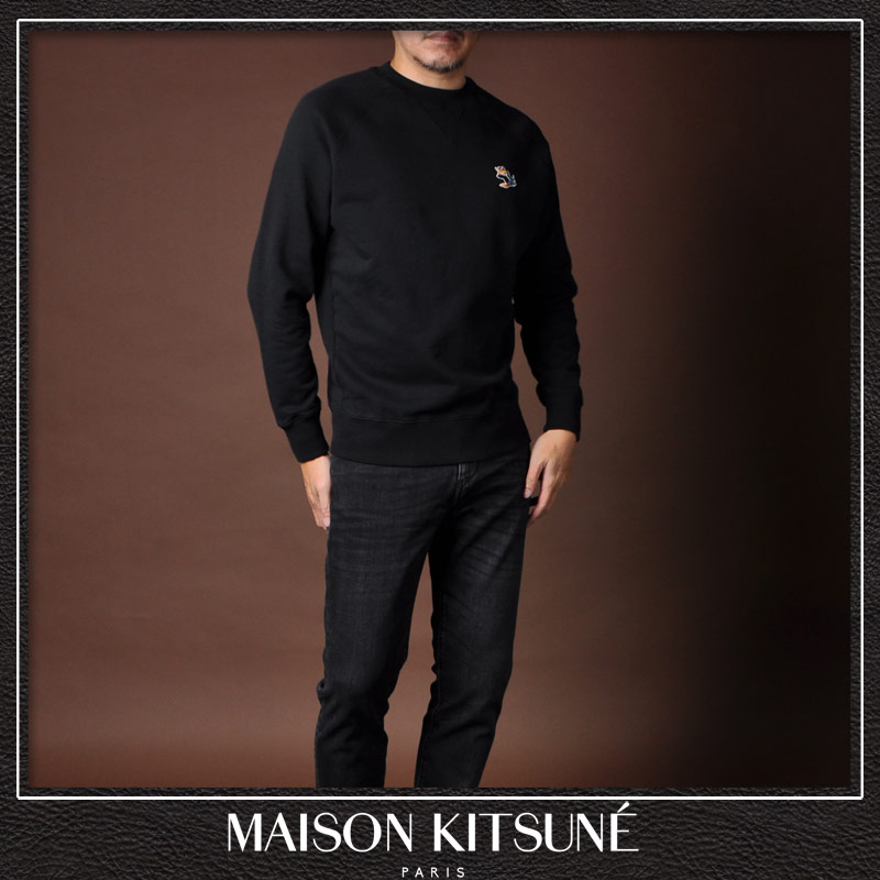 メゾンキツネ　トレーナー メゾンキツネ MAISON KITSUNE メンズ トレーナー スウェット FOX