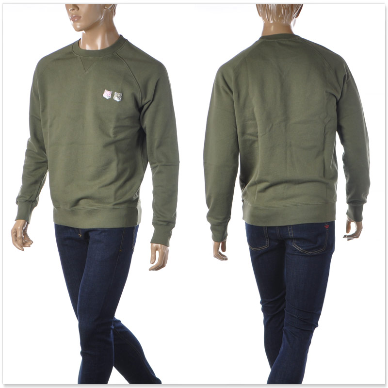 MAISON KITSUNE（メゾン キツネ） クルーネックスウェット メンズ