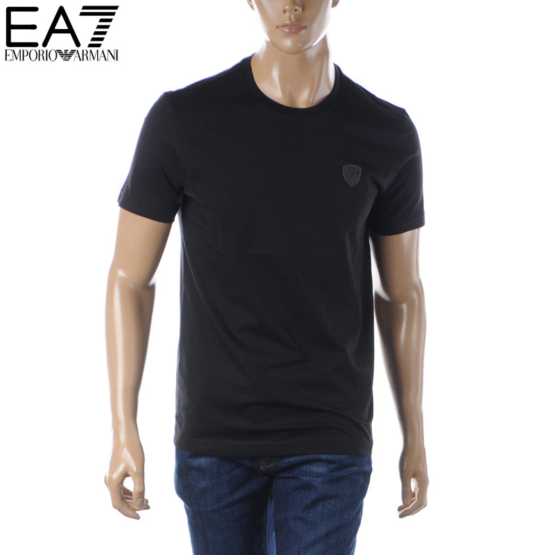 エンポリオアルマーニ EA7 EMPORIO ARMANI Tシャツ メンズ 半袖 カットソー クルーネック ブラック 黒 3RPT41 PJNTZ ロゴ エンブレム カジュアル スポーツ 人気 ブランド おしゃれ 23110101108-1.jpg