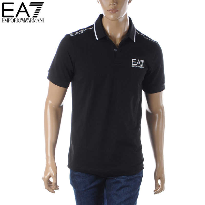 【限定特価】【未使用】【タグ付】エンポリオアルマーニポロシャツブラック EMPORIO ARMANI エンポリオアルマーニ ポロシャツ メンズ