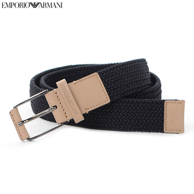 エンポリオアルマーニ EMPORIO ARMANI メッシュベルト メンズ