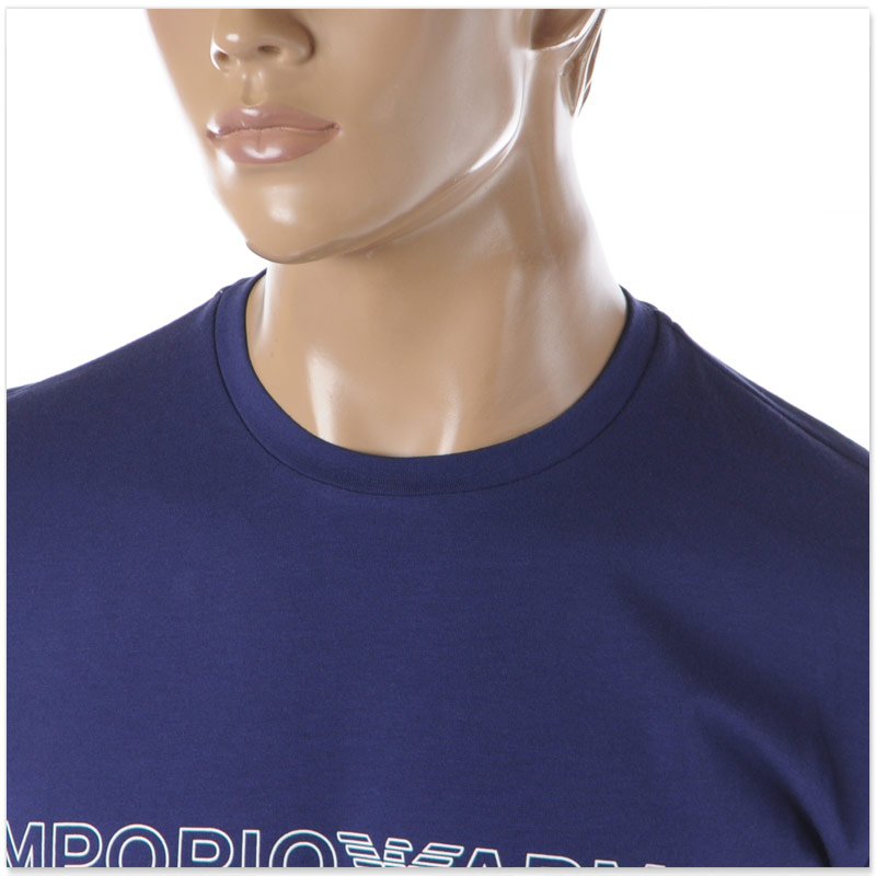 エンポリオアルマーニ EMPORIO ARMANI LOUNGEWEAR Tシャツ セットアップ メンズ ブランド 111893 3R508 ブルー  2023春夏新作 :23110301109:BRAVAS 通販 