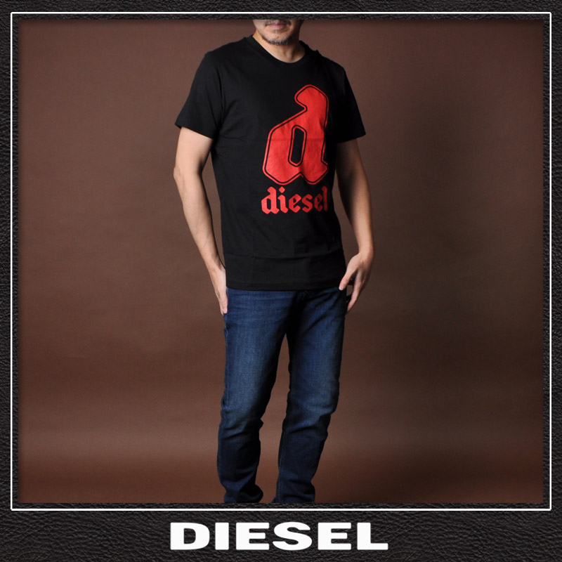 DIESEL ディーゼル Tシャツ メンズ 半袖 カットソー クルー