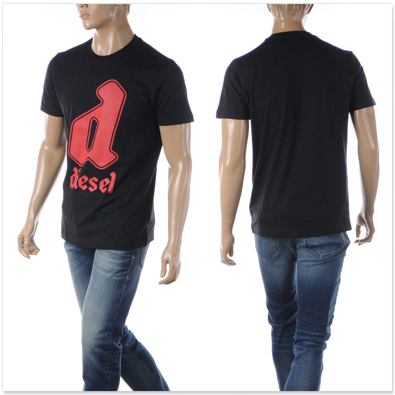 DIESEL ディーゼル Tシャツ メンズ 半袖 カットソー クルー