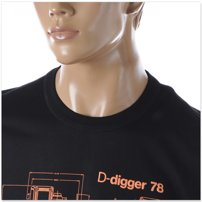 DIESEL ディーゼル Tシャツ メンズ ブランド クルーネック 半袖