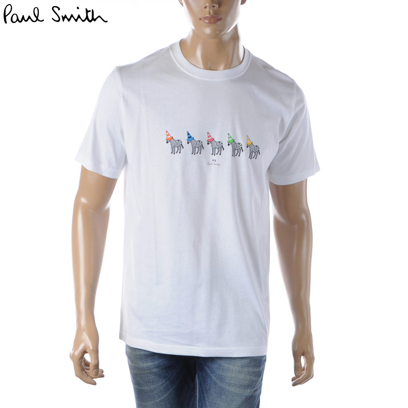 ポールスミス PAUL SMITH Tシャツ メンズ ブランド クルーネック 半袖